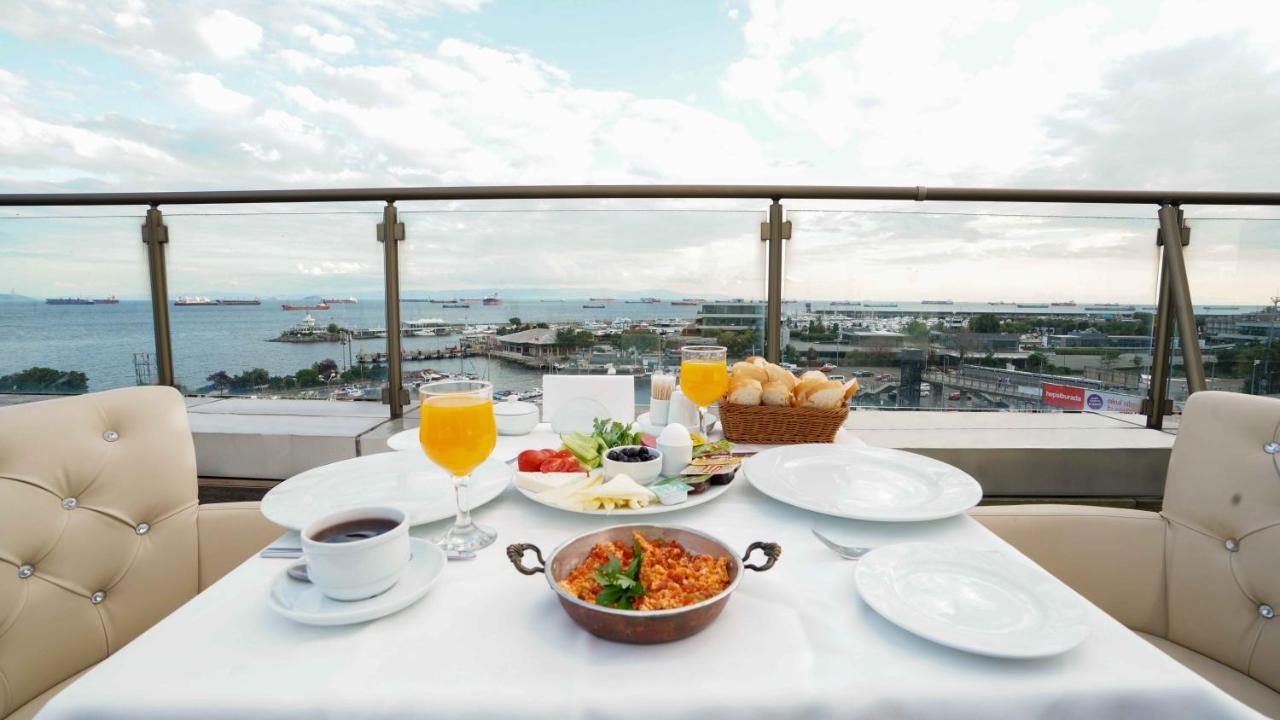 Aura Marina Hotel Istanbul Bagian luar foto