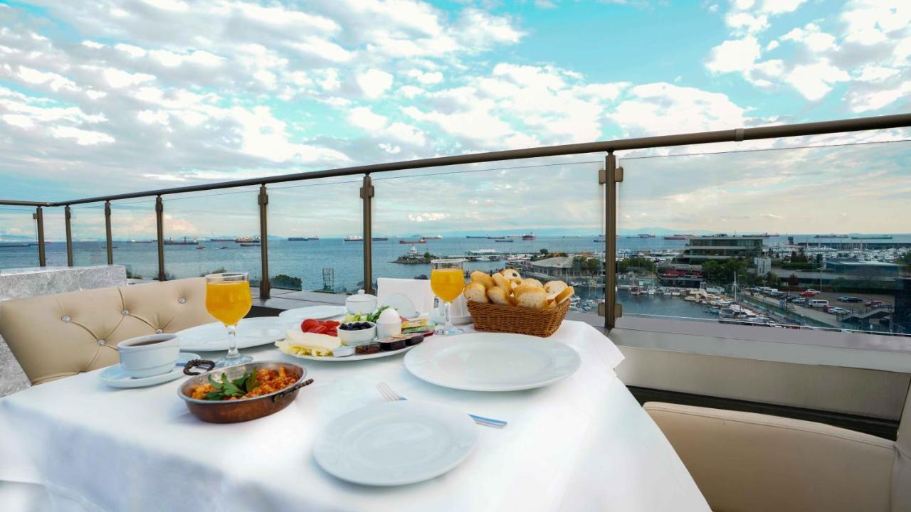 Aura Marina Hotel Istanbul Bagian luar foto