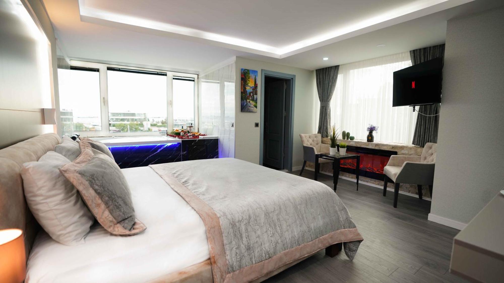 Aura Marina Hotel Istanbul Bagian luar foto
